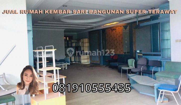 Jual Rumah Kembar Sari Bangunan Super Terawat 1