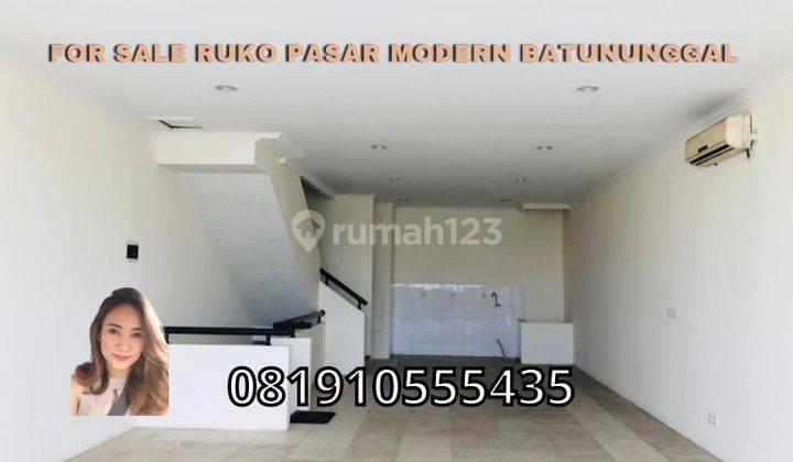 For Sale Ruko Pasar Modern Batununggal 1