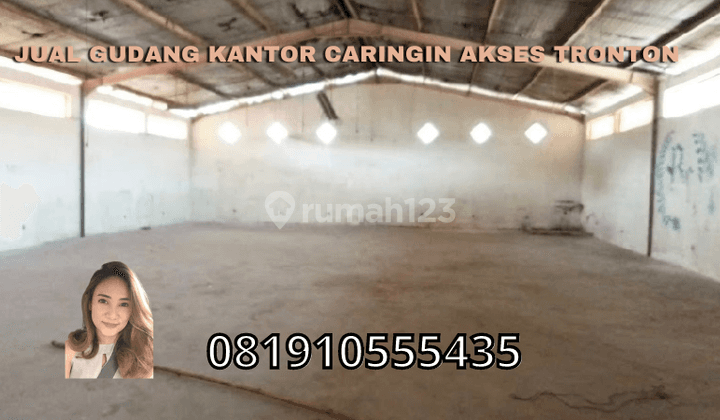 Jual Gudang Kantor Caringin Akses Tronton 1