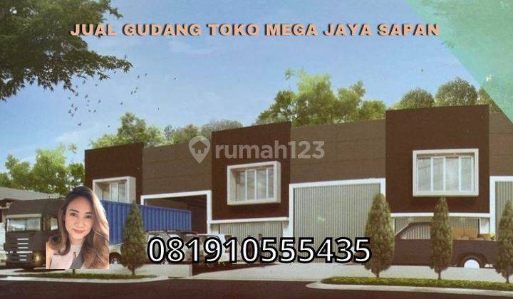 Jual Gudang Toko Mega Jaya Sapan 1