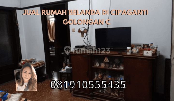 Jual Rumah Belanda di Cipaganti Golongan C 1