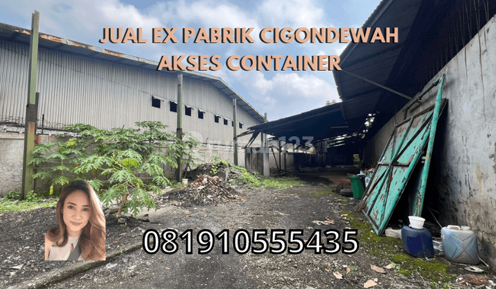 Jual Ex Pabrik Cigondewah Akses Container  1