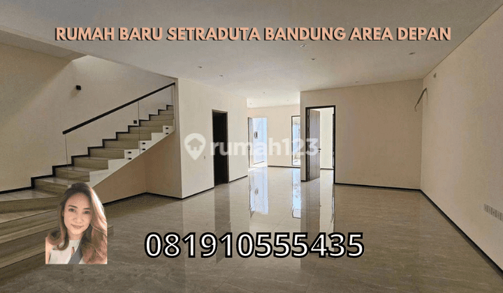 Rumah Baru Setraduta Bandung Area Depan 1