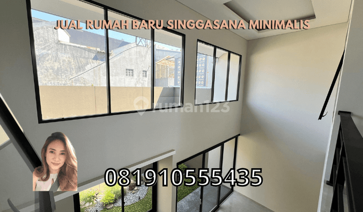 Jual Rumah Baru Singgasana Minimalis 1