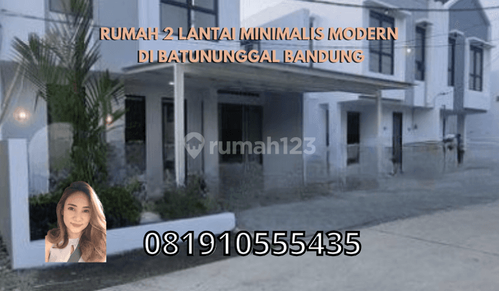 Rumah 2 Lantai Minimalis Modern di Batununggal Bandung 1