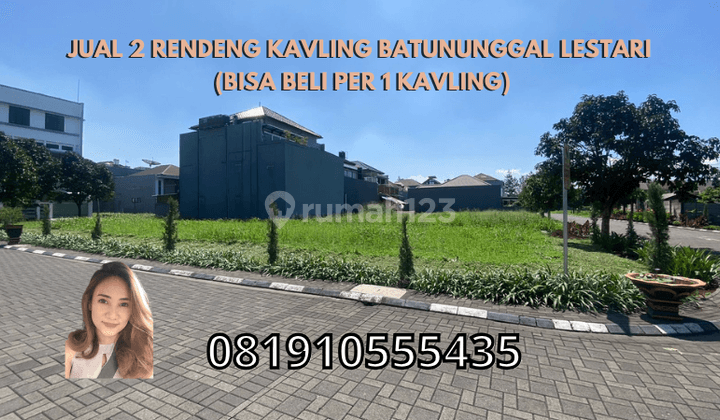 Jual 2 Rendeng Kavling Batununggal Lestari Bisa Beli Per 1 Kavling  1