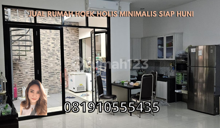 Jual Rumah Hoek Holis Minimalis Siap Huni Jual Rumah Hoek Holis Minimalis Siap Huni