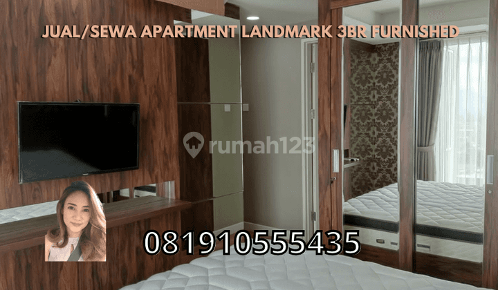 Sewa Apartment Landmark 3BR Furnished 1