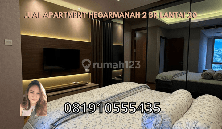 Jual Apartment Hegarmanah 2 BR Lantai 20  1