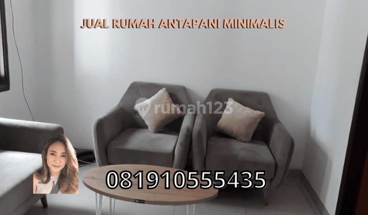 Jual Rumah Antapani Minimalis  1