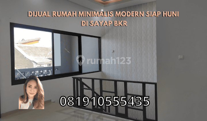 Dijual Rumah Minimalis Modern Siap Huni di Sayap Bkr 1