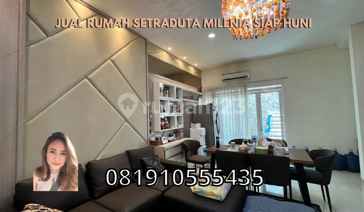 Jual Rumah Setraduta Milenia Siap Huni Jual Rumah Setraduta Milenia Siap Huni