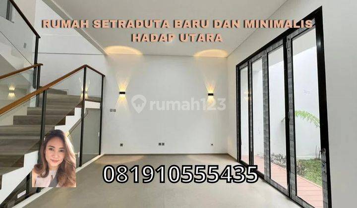 Rumah Setraduta Baru Dann Minimalis Hadap Utara 1