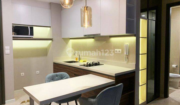 Dijual Unit Full Furnished Minimalis Modern Apik di Apartemen Marigold Nava Park Bsd 1