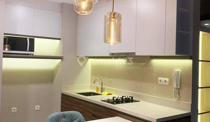 Dijual Unit Full Furnished Minimalis Modern Apik di Apartemen Marigold Nava Park Bsd 2