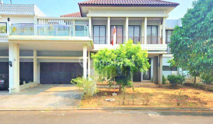 Dijual Rumah 2 Lantai Kondisi Bagus Sutra Jingga Alam Sutera Siap Huni 1