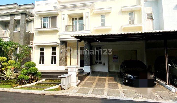 Dijual Rumah Cantik Mewah Fully Furnished Siap Huni di Cluster Aquamarine Phg 1