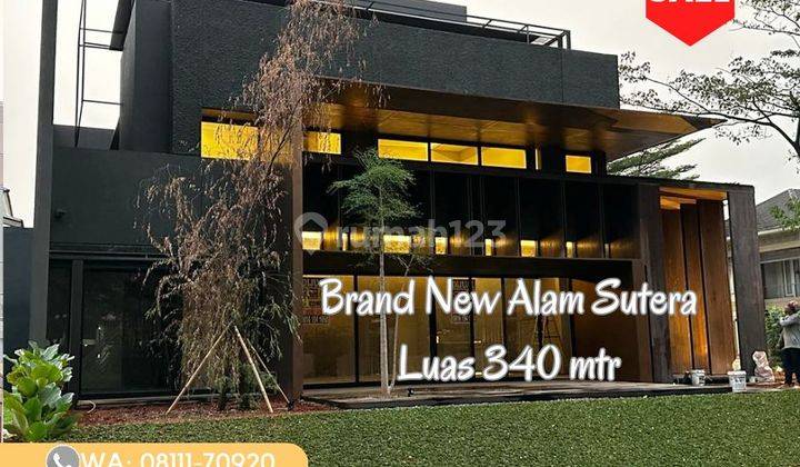 Brand New Minimalis Modern Rumah Alam Sutera  1