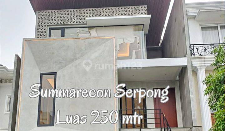 Brand New Minimalis Modern Summarecon Serpong  1