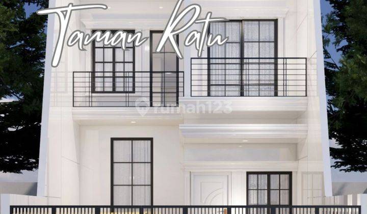 Brand New Minimalis Modern Rumah Taman Ratu  1