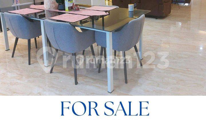 Jual Rumah Golf Island Pik Ada Kolam Renang Sudah Renov Furnish  2