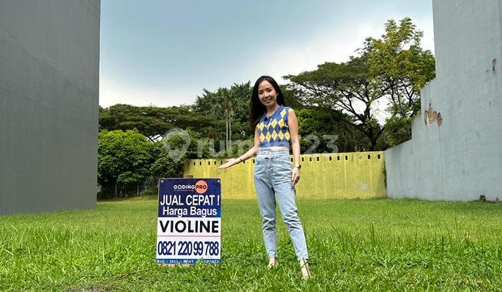 Kavling Crown Phg Gading Serpong Jarang Ada View Taman