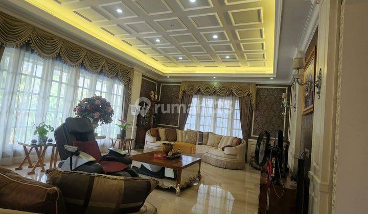 Rumah Mewah Lotus Palace Pik Hook Furnish Bagus 1