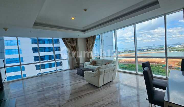 Dijual Apartemen Regatta Pantai Mutiara Pluit 3 bedroom semi furnish 