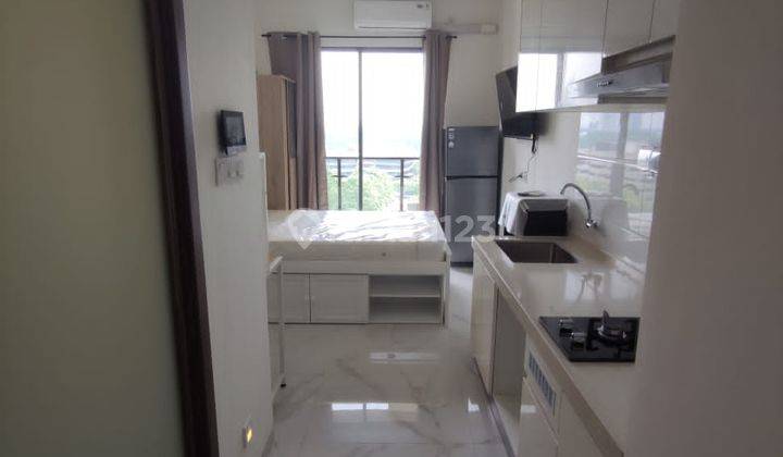 Dijual Apartemen Skyhouse Bsd Studio Murah Full Furnish New 2