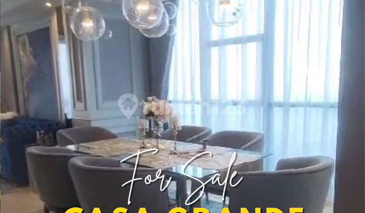 Jual Dan Sewa Apartemen Casa Grande Furnish 