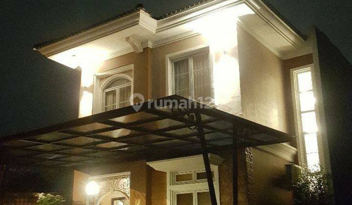 Rumah Hook Furnish Full Renovasi Hadap Barat Daya Di Trimezia Serpong 1