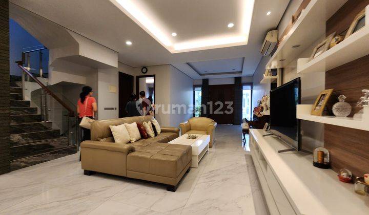 Rumah Mewah Full Interior Hadap Utara Harga Murah Di Permata Buana 1