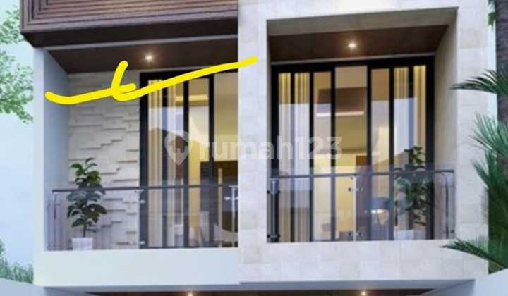 Dijual Rumah Baru Minimalis 4 Lantai Harga Murah di Citra Garden 3 2