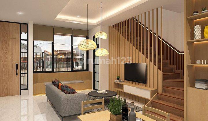 Rumah Baru Minimalis Hadap Selatan Harga Murah Di Citra Garden 1 1