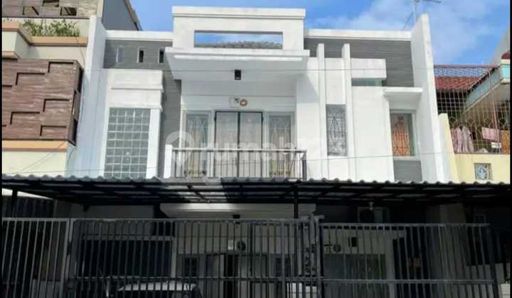DIJUAL RUMAH CANTIK MINIMALIS HADAP BARAT DAYA LOKASI BAGUS JUAL MURAH DI TAMAN PALEM LESTARI 