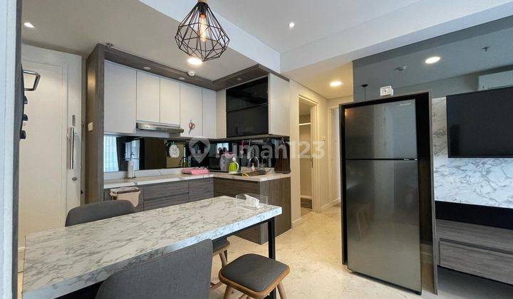 Dijual Apartemen Landmark Residence Layout Khusus 3BR Jadi 2BR Fully Furnished Apik 1