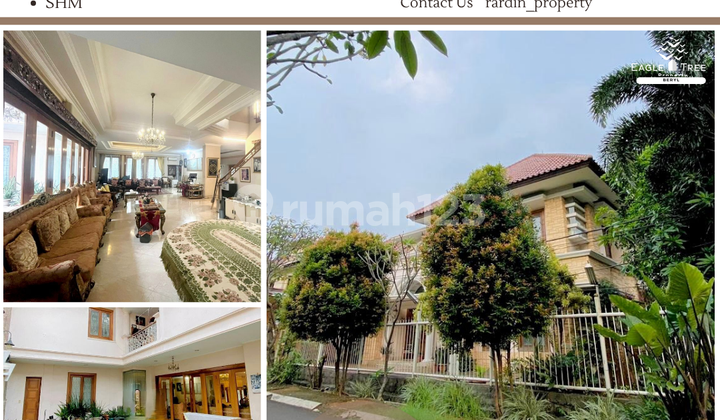 DIJUAL - Rumah Hook Furnished di Sektor 1 Bintaro, Jakarta Selatan