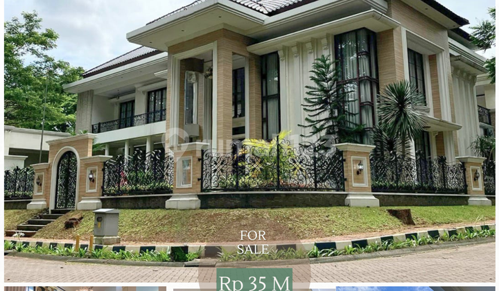 Dijual - Rumah Hook di Bukit Menteng Residence, Sektor 7 Bintaro Jaya, Tangerang Selatan