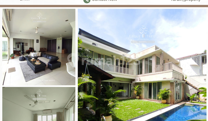 Rumah Dijual - Senayan Bintaro, Sektor 9 Bintaro Jaya, Tangerang Selatan, Mewah Asri Dengan Kolam Renang Rumah Dijual - Senayan Bintaro, Sektor 9 Bintaro Jaya, Tangerang Selatan, Mewah Asri Dengan Kolam Renang