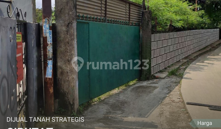 DIJUAL - Tanah Strategis Pinggir Jalan Di Ciputat, Kota Tangerang Selatan