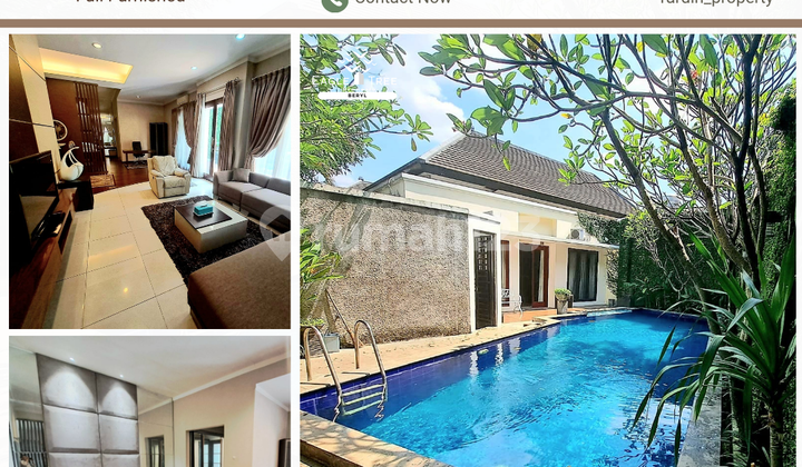 Dijual - Rumah Hook Full Furnished di Radio Dalam, Jakarta Selatan 1