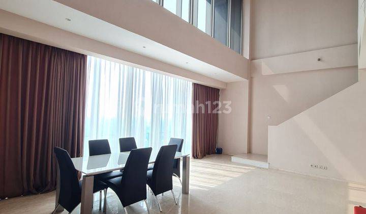 JUAL CEPAT PENTHOUSE APARTEMEN SAUMATA ALAM SUTERA MEWAH FURNISHED  2