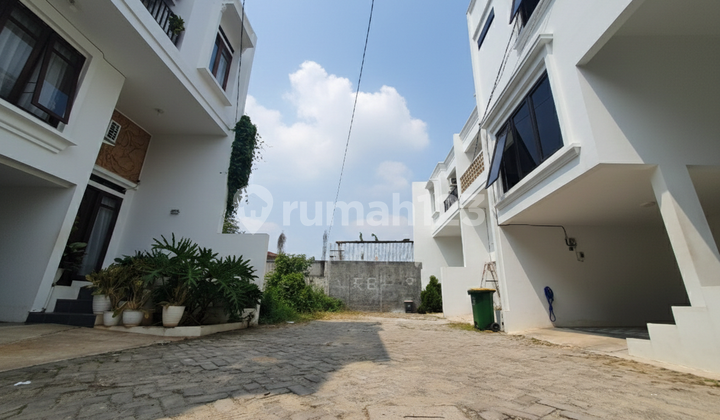Jual Cepat Murah Rumah Townhouse Dekat Sekolah International Al Jabr Islamic School Pondok Labu Jaksel 2