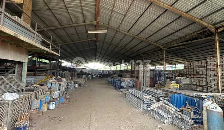 Warehouse and Land for Quick Sale on Jl Padat Karya Cukang Galih Curug Tangerang