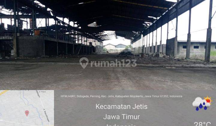 Lahan Industri Sudah Jadi Tinggal Pakai, Area 0 Jalan Propinsi Mojokerto 2