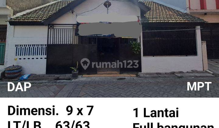 Dijual Rumah Bringin Sambikerep Surabaya Barat SHM Siap Huni 1