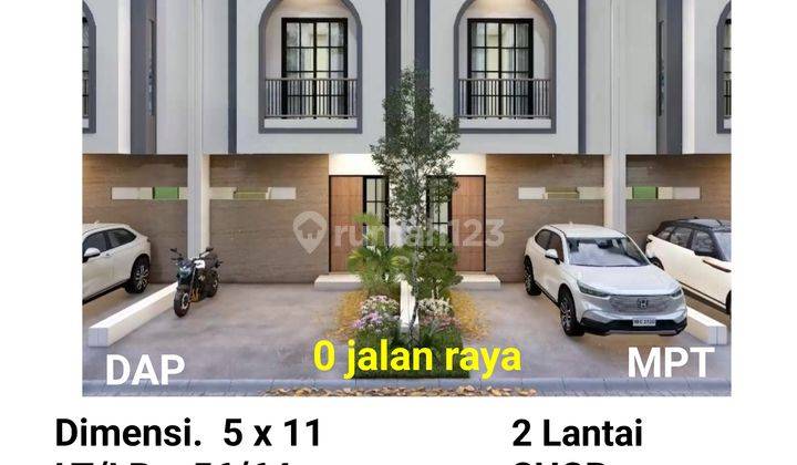 Dijual Rumah Baru Pakal Surabaya 2 Lantai 3 Ksmar 1