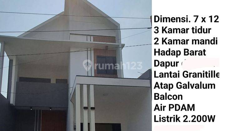 Dijual Rumah Baru 2 Lantai Sambikerep Dkt Tol Margomulyo 1