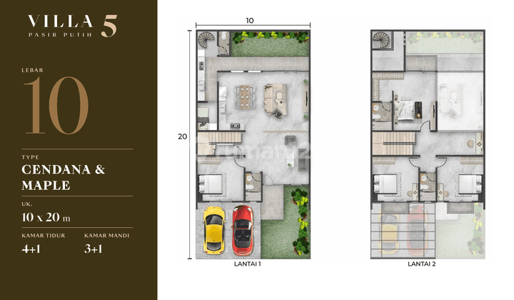 Rumah Eksklusif 2 Lantai Villa Pasir Putih Residence di Pik 2 2