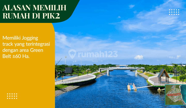 Rumah Baru 2 Lantai Cluster Miami di Pik 2 2